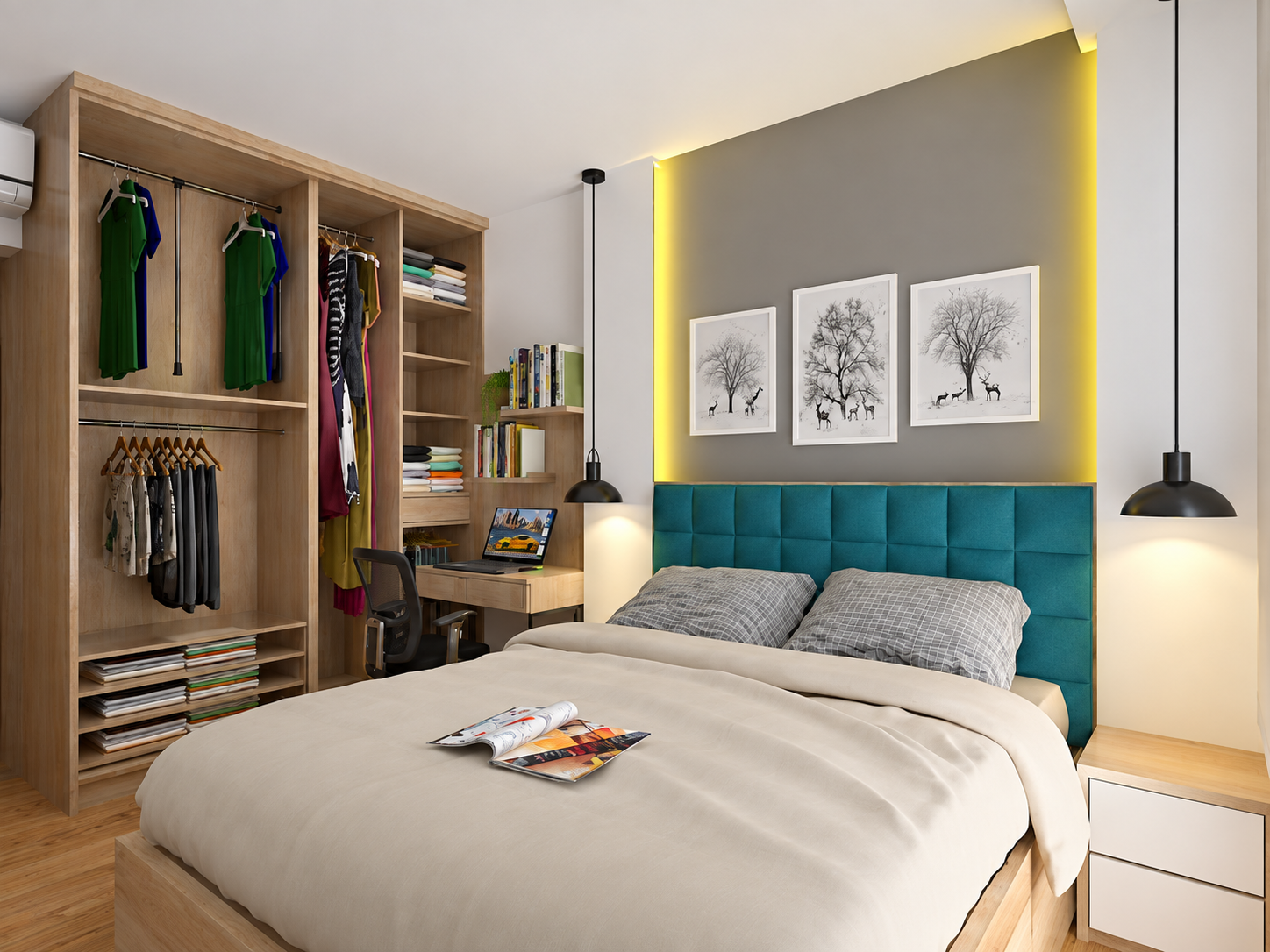 Interior Modern Kontemporer — Arsitektur oleh ARTUDIO